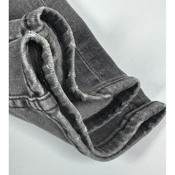 Acne Studios Kex Nightster Jeans Womens 29 x 34‎ Gray Denim Slim Y2K Minimalist - Picture 10 of 16